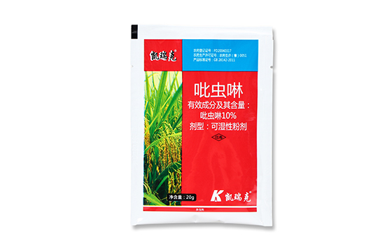 10%吡蟲(chóng)啉可濕性粉劑-凱瑞克 產(chǎn)品性能: 本產(chǎn)品具有胃毒和觸殺作用,持效期較長(zhǎng),對(duì)防治水稻稻飛虱有較好的防效。本品高滲劑氮酮含量1.2%。 使用技術(shù)要求: 1、本品應(yīng)在水稻苗床或本田中低齡若蟲(chóng)發(fā)生高峰期施藥,噴霧要均勻,視蟲(chóng)害情況,可噴施2次。2、大風(fēng)天或預(yù)計(jì)1小時(shí)內(nèi)有降雨,請(qǐng)勿施藥。 10%吡蟲(chóng)啉可濕性粉劑-凱瑞克 產(chǎn)品性能: 本產(chǎn)品具有胃毒和觸殺作用,持效期較長(zhǎng),對(duì)防治水稻稻飛虱有較好的防效。本品高滲劑氮酮含量1.2%。 使用技術(shù)要求: 1、本品應(yīng)在水稻苗床或本田中低齡若蟲(chóng)發(fā)生高峰期施藥,噴霧要均勻,視蟲(chóng)害情況,可噴施2次。2、大風(fēng)天或預(yù)計(jì)1小時(shí)內(nèi)有降雨,請(qǐng)勿施藥。