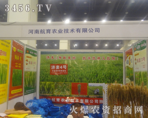 河南航育農(nóng)業(yè)技術(shù)在2013河南夏季種子會(huì)上恪盡職守