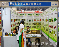 山東省鄆城縣魯發(fā)化工展會(huì)上，特殊的展示大受好評(píng)