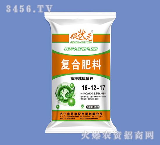 高塔純硫酸鉀復合肥16-12-17-根狀元-金網(wǎng)聯(lián)