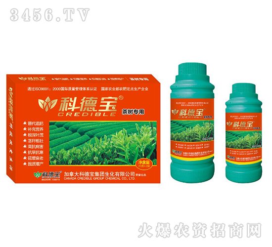 茶樹專用營養(yǎng)增產(chǎn)調(diào)理劑-科德寶
