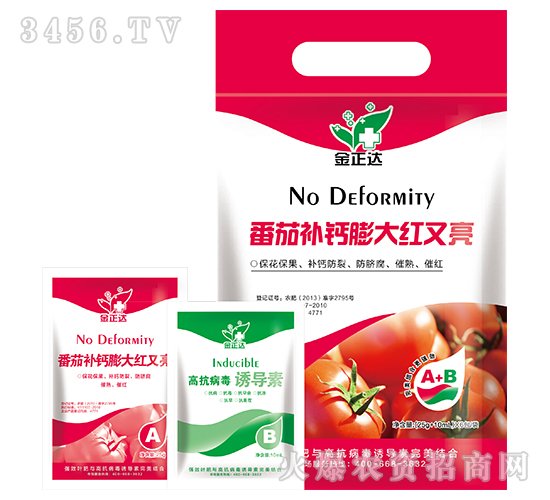 葉面肥-番茄補(bǔ)鈣膨大紅又亮-金正達(dá)農(nóng)