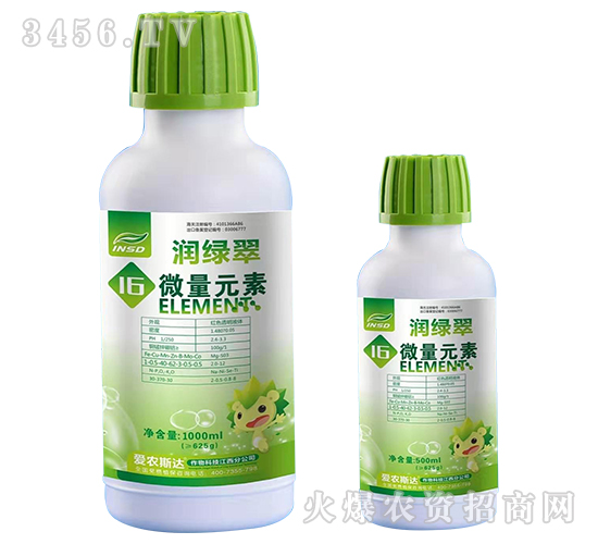 16微量元素海藻液肥-潤綠翠-愛農(nóng)斯達