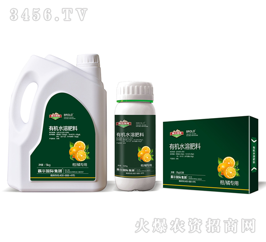 柑橙專(zhuān)用含氨基酸水溶肥料-霸爾綠博
