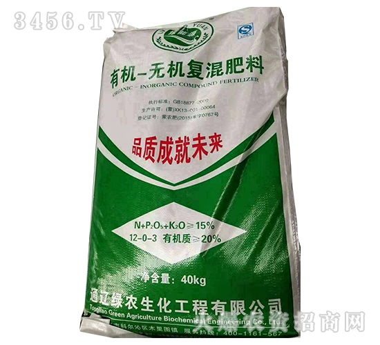 &#8203;æœ‰æ©Ÿ-ç„¡æ©Ÿå¾©æ··è‚¥æ–™12-0-3ï¼ˆ40kgï¼‰-ç¶ èƒ½æº-ç¶ è¾²(nÃ³ng)ç”ŸåŒ–