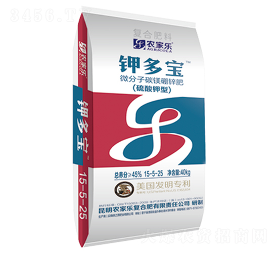 硫酸鉀型復合肥料15-5-25-鉀多寶-農(nóng)家樂