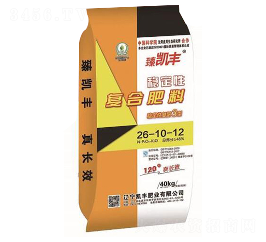 ç©©(wÄ›n)å®šæ€§å¾©åˆè‚¥æ–™3åž‹26-10-12-è‡»å‡±è±-å‡±è±è‚¥æ¥­(yÃ¨)