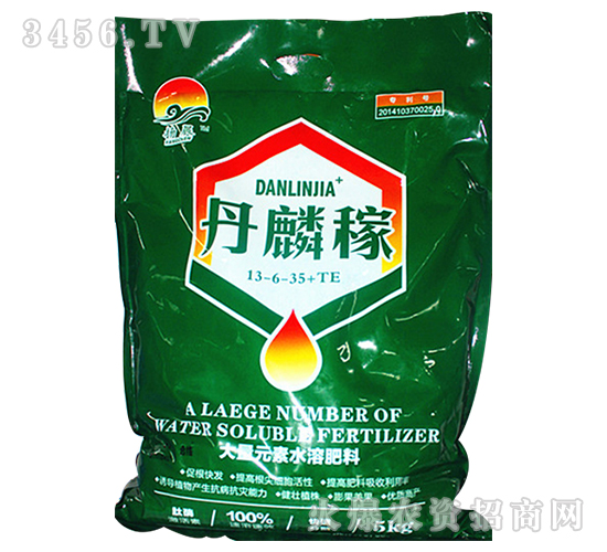 大量元素水溶肥料13-6-35+TE-丹麟稼-揚晨