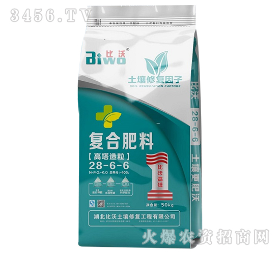 高塔造粒復合肥料28-6-6-比沃