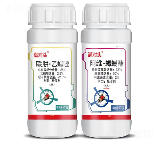 25%聯(lián)肼乙螨唑+22%阿維·螺螨酯-滿對頭-銳立達(dá)