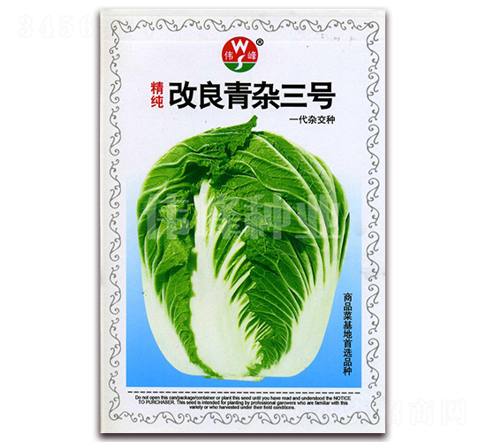 精純改良青雜三號(hào)-白菜種子-偉峰種業(yè)