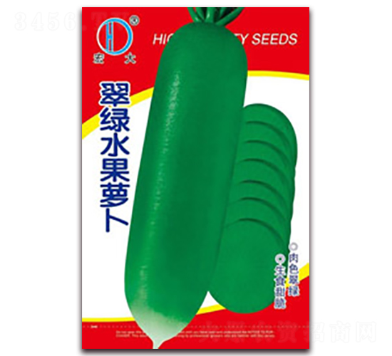 翠綠水果蘿卜-蘿卜種子-春潤(rùn)種業(yè)