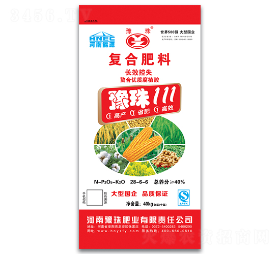 長(zhǎng)效控失復(fù)合肥料28-6-6-豫珠III-豫珠肥業(yè)