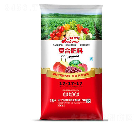 ç´”ç¡«é…¸é‰€åž‹å¾©(fÃ¹)åˆè‚¥æ–™17-17-17-å†€ä¸­è‚¥æ¥­(yÃ¨)