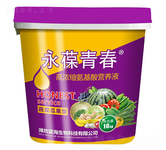蔬菜瓜果型高濃縮氨基酸營養(yǎng)液-永葆青春-藍海生物