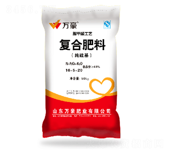 經(jīng)濟作物專用脲甲醛復合肥料16-5-20-萬豪