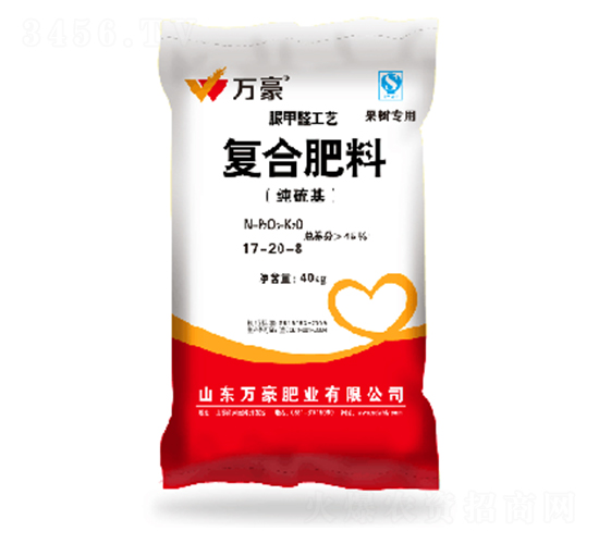經(jīng)濟(jì)作物專(zhuān)用脲甲醛復(fù)合肥料17-20-8-萬(wàn)豪