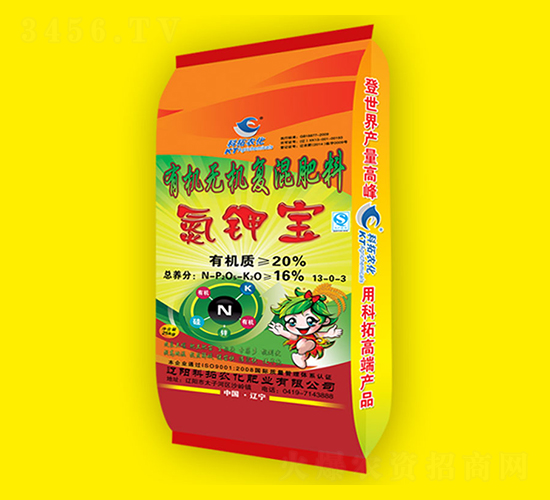有機無機復(fù)混肥料13-0-3-氮鉀寶-科拓農(nóng)化