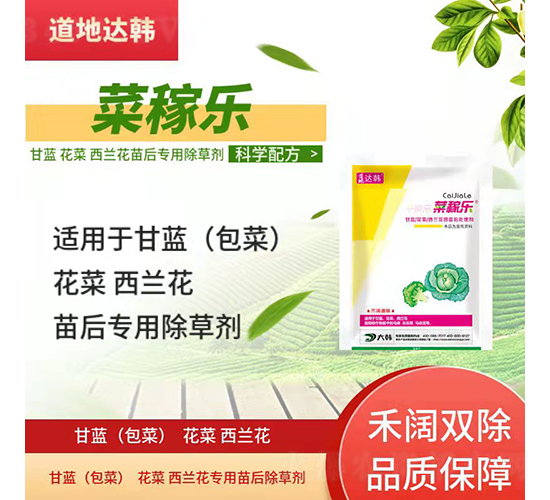 甘藍(lán)花菜西藍(lán)花專用苗后除草劑-菜稼樂(lè)-道地達(dá)韓