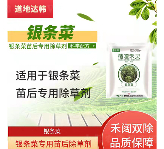 銀條菜專(zhuān)用苗后除草劑-道地達(dá)韓