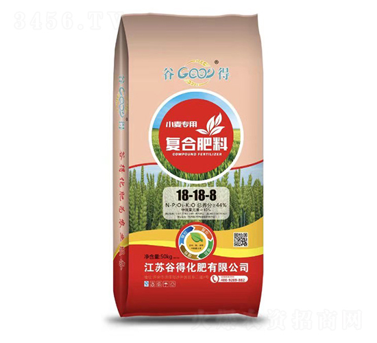 小麥專用復(fù)合肥料18-18-8-谷得