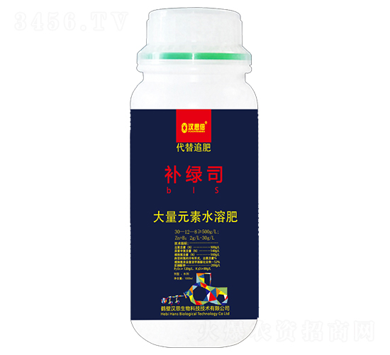 大量元素水溶肥30-12-8-補綠司-漢思倍