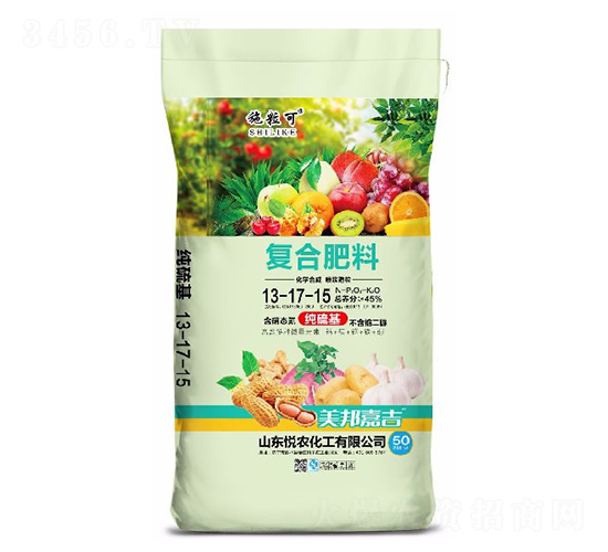 復(fù)合肥料13-17-15-施粒可-悅農(nóng)化工