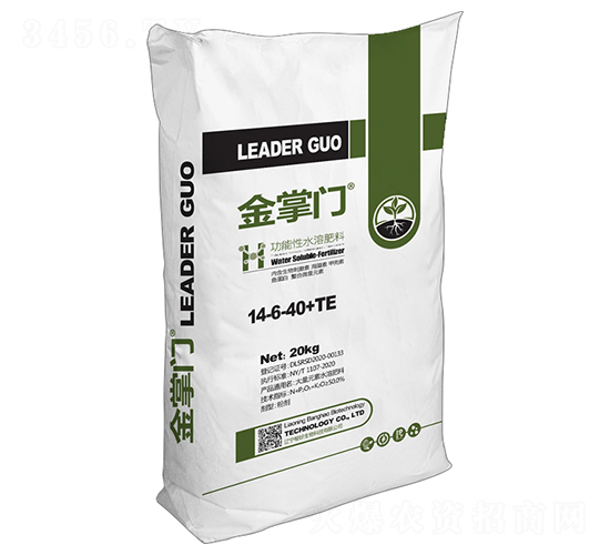 功能性水溶肥料14-6-40+TE-金掌門-幫好生物