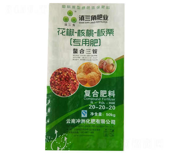 èŠ±æ¤’æ ¸æ¡ƒæ¿æ —å°ˆ(zhuÄn)ç”¨è‚¥20-20-20-æ»‡ä¸‰è§’-é•·(zhÇŽng)æ²³