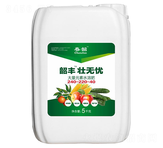 大量元素水溶肥240-220-40-韶豐壯無憂-春韶