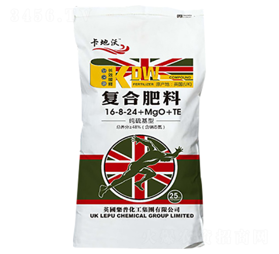 復(fù)合肥料16-8-24+MgO+TE-卡地沃-帝一