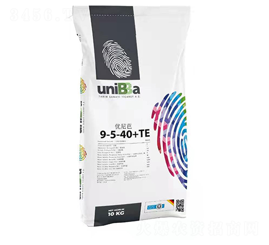 大量元素水溶肥料9-5-40+TE-優(yōu)尼芭-雅冉商貿