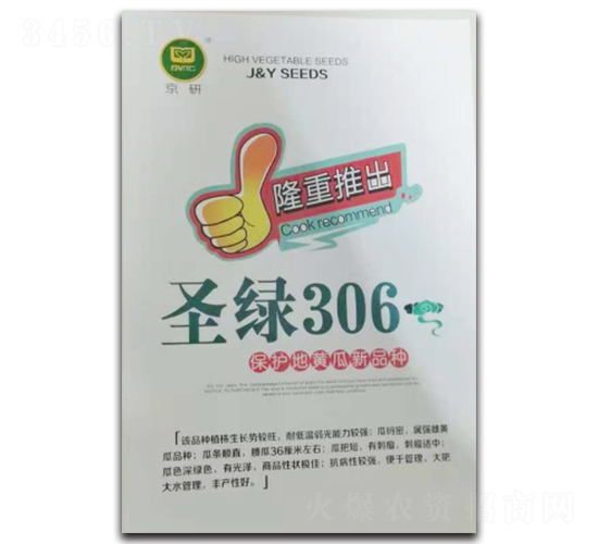 圣綠306號-黃瓜種子-凌廣農(nóng)業(yè)