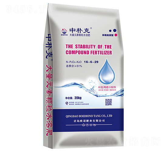 大量元素水溶肥料16-6-29-中樸克-歐諾