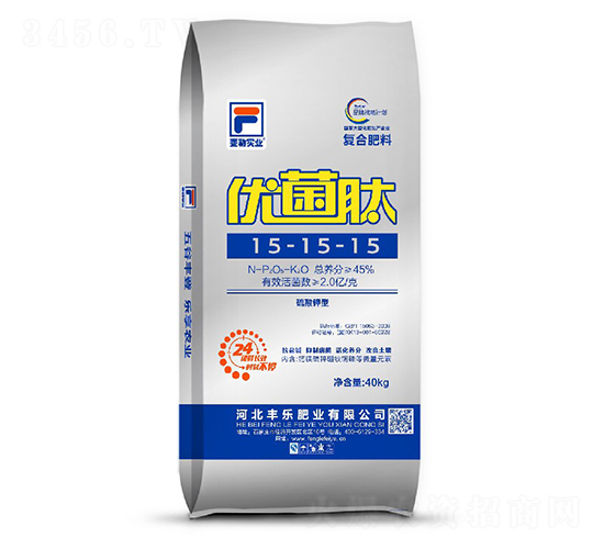 硫酸鉀型復(fù)合肥料15-15-15-優(yōu)菌肽-豐樂肥業(yè)