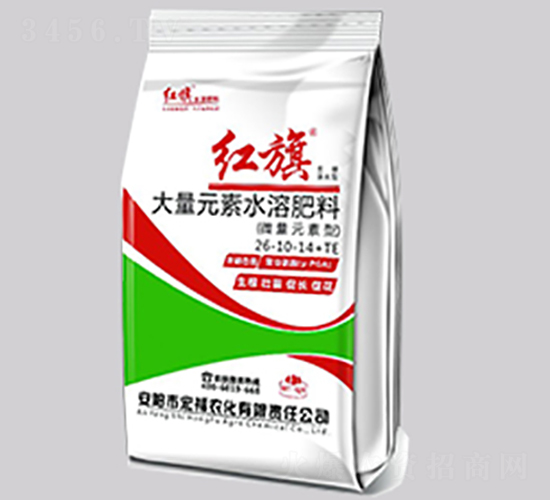 大量元素水溶肥料26-10-14+TE-紅旗-宏福農(nóng)化
