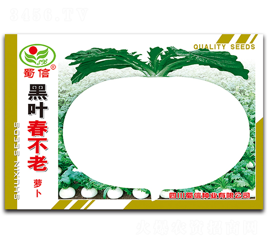 黑葉春不老-蘿卜種子-蜀信種業(yè)