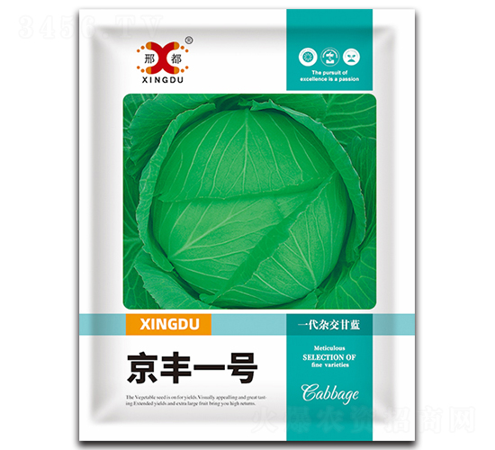 京豐一號(3克)-甘藍種子-邢研種業(yè)