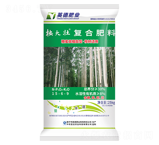 桉樹適用復合肥料15-6-9-桉大壯-和齊成農(nóng)業(yè)