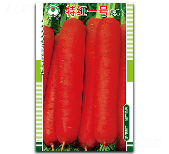 特紅一號(hào)-胡蘿卜種子-鴻盛園