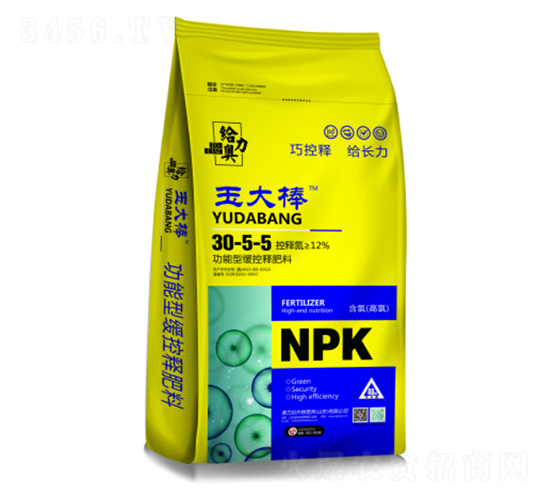 åŠŸèƒ½åž‹ç·©æŽ§é‡‹è‚¥æ–™30-5-5-çŽ‰å¤§æ£’-å¥§åŠ›çµ¦