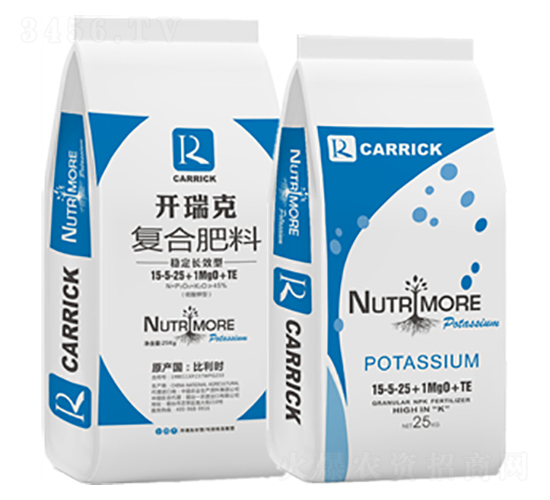 穩(wěn)定長效型復(fù)合肥料15-5-25+1MgO+TE-開瑞克-一農(nóng)農(nóng)業(yè)
