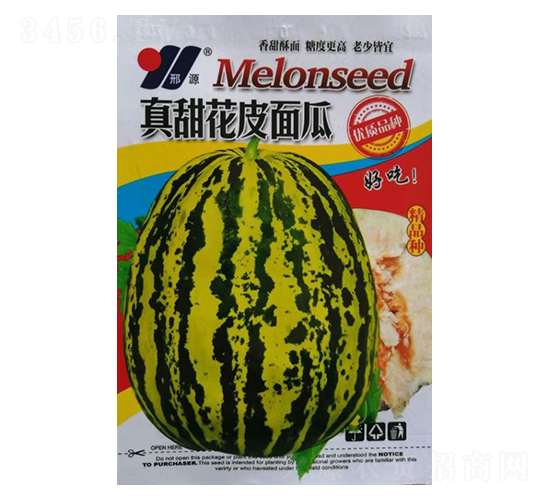 真甜花皮面瓜-西甜瓜種子-邢源農(nóng)業(yè)