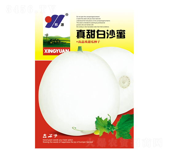 真甜白沙蜜-甜瓜種子-邢源農(nóng)業(yè)