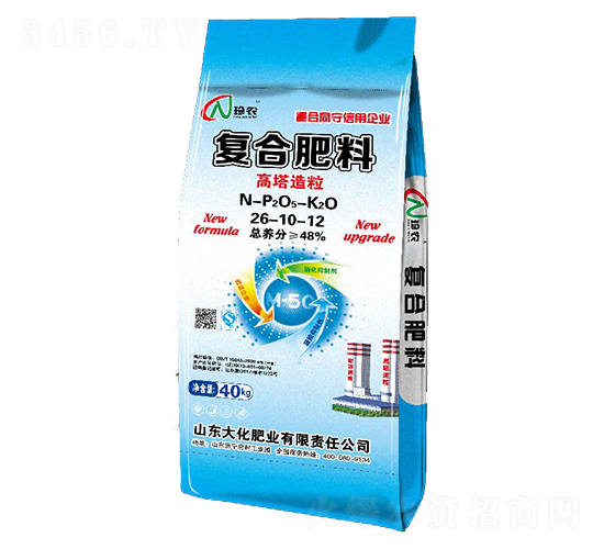 高塔造粒復(fù)合肥料26-10-12-大化肥業(yè)