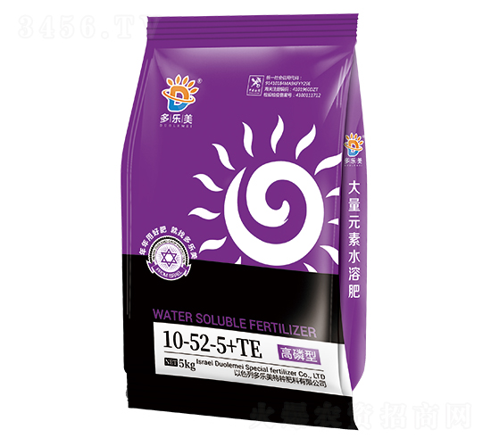 大量元素水溶肥料10-52-5+TE-多樂美