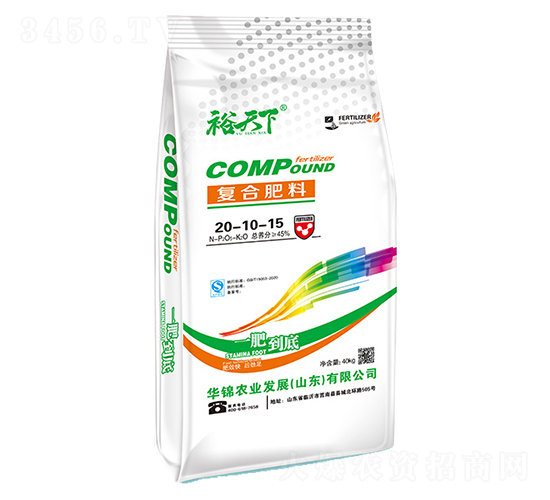 40kg復(fù)合肥料20-10-15-裕天下-華錦農(nóng)業(yè)