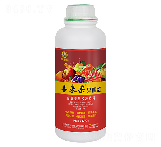含氨基酸水溶肥料-喜來(lái)果·果靚紅-利爾森