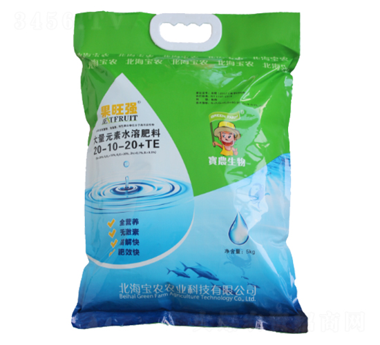 5kgå¤§é‡å…ƒç´ æ°´æº¶è‚¥æ–™20-10-20+TE-æžœæ—ºå¼·-å¯¶è¾²(nÃ³ng)ç”Ÿç‰©