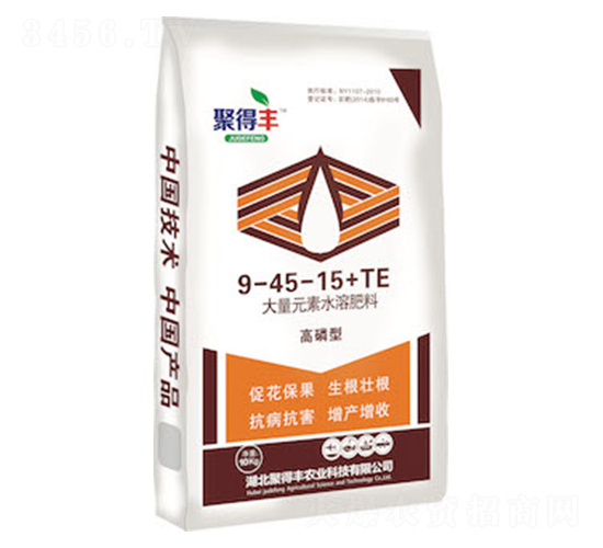 é«˜ç£·åž‹å¤§é‡å…ƒç´ æ°´æº¶è‚¥æ–™9-45-15-TE-èšå¾—è±è¾²(nÃ³ng)æ¥­(yÃ¨)